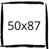 50x87