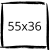 55x36