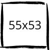 55x53