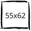 55x62