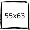 55x63