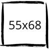 55x68