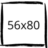56x80