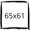 65x61