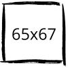 65x67