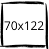 70x122