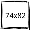 74x82