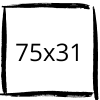 75x31