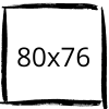 80x76