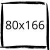 80x166