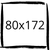 80x172
