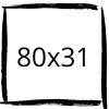 80x31