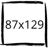 87x129