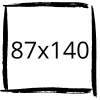87x140