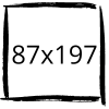 87x197