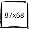 87x68