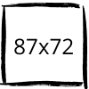 87x72