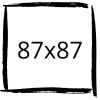 87x87