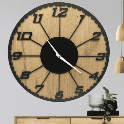 Drevené nástenné hodiny – ModoClock