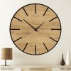 Drevené hodiny na stenu - Eterna