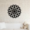 Drevená mandala na stenu  - Sila lásky