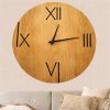 Moderné nástenné hodiny - Nordic Oak