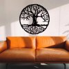 Drevená dekorácia na stenu strom života - Sila