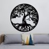 Drevená dekorácia na stenu strom života - Pohoda