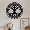 Drevená dekorácia na stenu strom života - Rav
