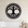 Drevená dekorácia na stenu strom života - Rav