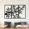 Drevená dekorácia na stenu strom života - Konáre