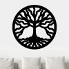 Drevená dekorácia na stenu strom života - Fie