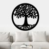 Drevená dekorácia na stenu strom života - Ila