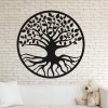 Drevená dekorácia na stenu strom života - Zuj