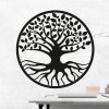 Drevená dekorácia na stenu strom života - Zuj