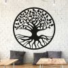 Drevená dekorácia na stenu strom života - Zuj