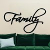 Drevené nápisy na stenu - Family
