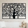 Drevená dekorácia na stenu strom života - Wick