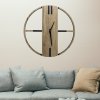 Drevené hodiny na stenu - Nique