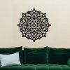 Drevená mandala na stenu - Round Ornament