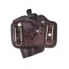 kozene pouzdro hnede bodyguard pojistkamlc nastavitelne 2klipy