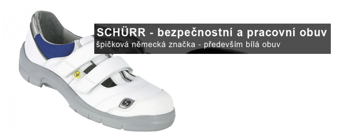 Schuerr - bezpečnostní a pracovní obuv - špičková německá kvalita