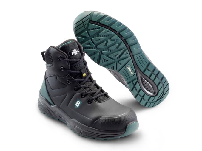 355 10 Green low boot