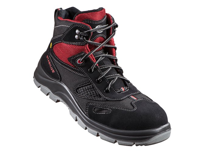 5116 A SUPERFLEX -kotníková bota s kompozitní špičkou,kotníková protiskluzná bota,pracovní esd obuv,ohebná podešev,bota pro práci vkleče,do lehkého průmyslu,pracovní bota do skladu,bota bez kovu
