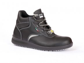 LUTONO3:profesní kotníková obuv bez vyztužené špice.ESD antistatická kotníková bota.reflexní prvky, protiskluzová pracovní bota