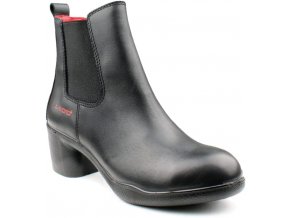 Lavoro Cyndi s3- dámská manažerská obuv na podpatku,ESD  dámská bota perko.