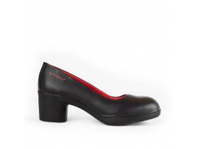 Lavoro Bianca-manažerská dámská obuv na podpatku s ocelovou špicí