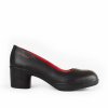 Lavoro Bianca-manažerská dámská obuv na podpatku s ocelovou špicí