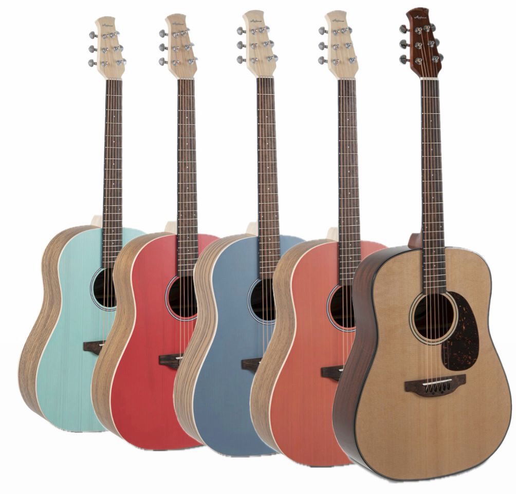 Dreadnought akustické kytary Applause v různých barvách na Hudebninách kMusic.cz.