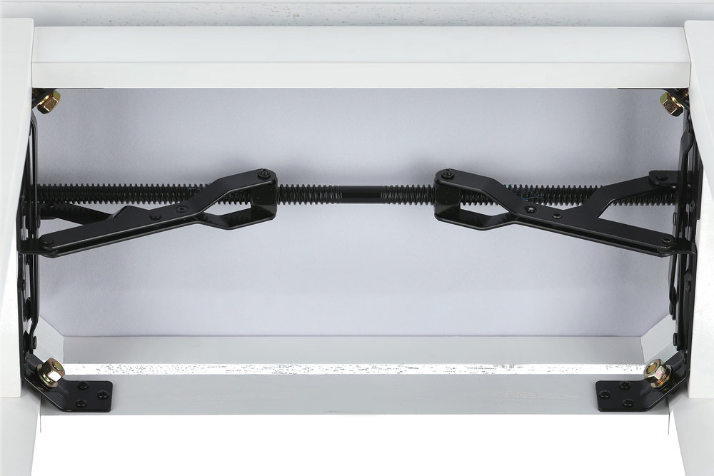 Lehce ovladatelná mechanika pro nastavení výšky židle ke klavíru.